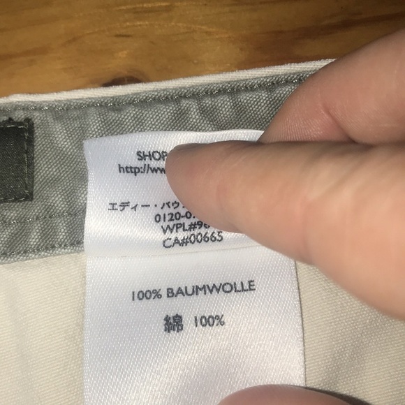Eddie Bauer Cropped Tan Pants 10 - Picture 5 of 5